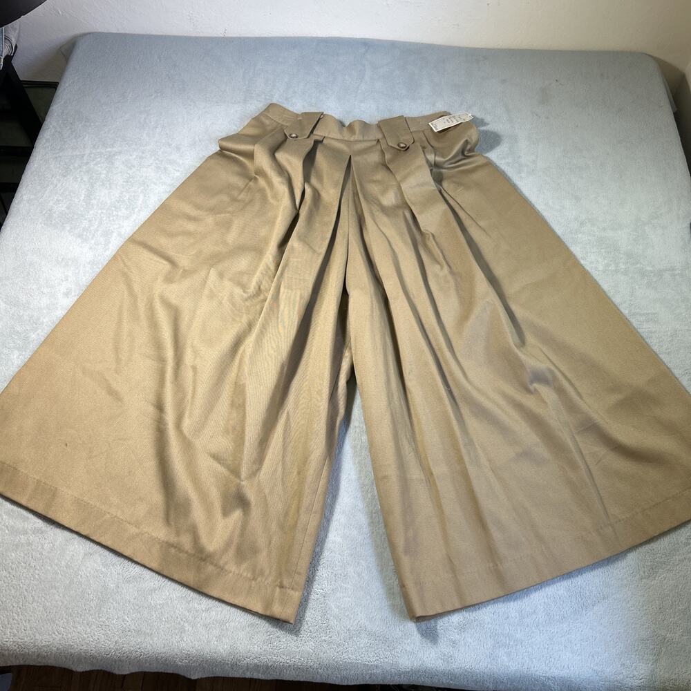 Deadstock USA LL Bean Beyond Baggy Pants Ws 14 31x21 Hamilton Palazzo Wide Bagi